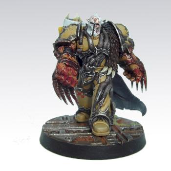 Chaos Lord w/lighting claws & Jump pack by Haemogoblin