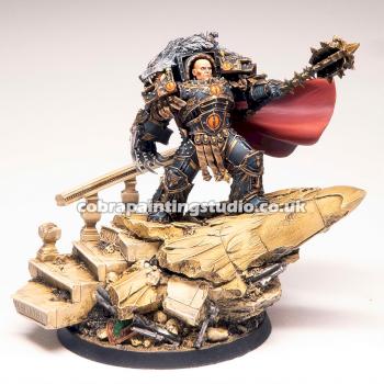 Horus the Warmaster Primarch of the Sons of Horus by CobraPaintingStudio