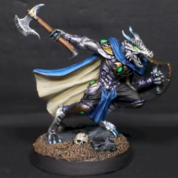 Dragonkin Paladin by mikecarrero