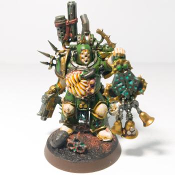 Deathguard Plague Marine by Frobafett