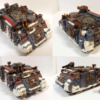 Space wolves rhino by Ulfhrafn Grim