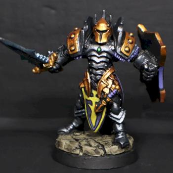 HUMAN PALADIN, MANGU TIMUR by mikecarrero