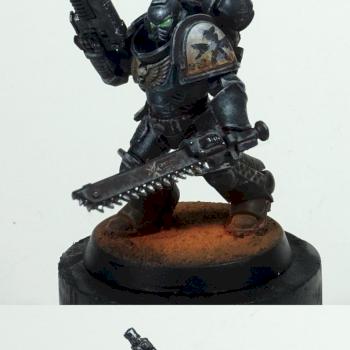 Grim dark Black templar by cosmita