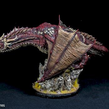Drogon A Song of Ice and Fire by darkrealm-miniatures
