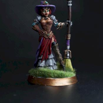 Steam Punk Witch by Painted_Troll