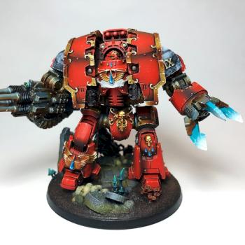 Blood Angels Leviathan Dreadnought by birdsareback