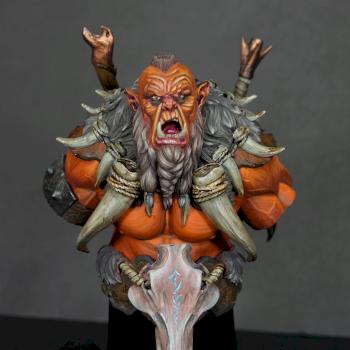 Ork Cheif Druu'k by willsham