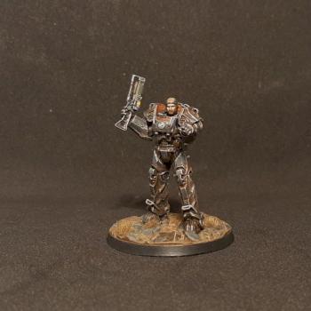 Fallout: Wasteland warfare - paladin Danse by Andriucha