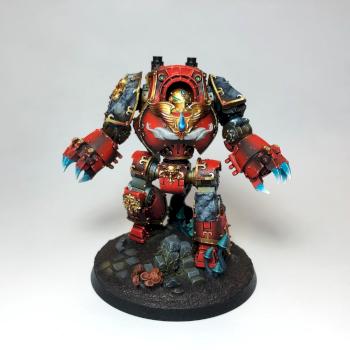 Blood Angels Contemptor Dreadnought by birdsareback