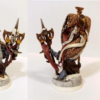 Space wolves with wolf totem by Ulfhrafn Grim