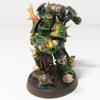 Deathguard Plague Marine by Frobafett