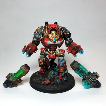 Blood Angels Contemptor Dreadnought by birdsareback