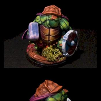 Tortle Cleric by brutaldelightstudios