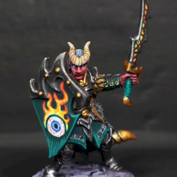 HELLBORN PALADIN, VAELOTH by mikecarrero