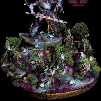 Showcase Sylvaneth Diorama by mr nobody116