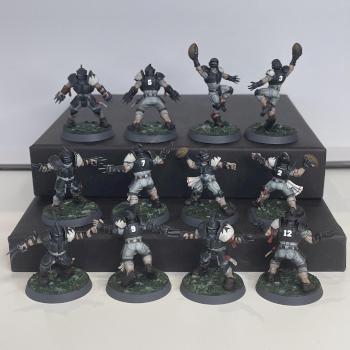 Bloodbowl Black Templars by grueek