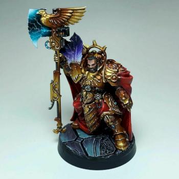 Adeptus Custodes Trajann Valoris by birdsareback