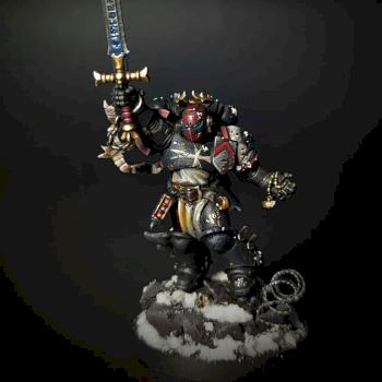 Black templars emperor's champion by warp_machinarium