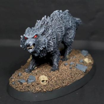 dire wolf by mikecarrero