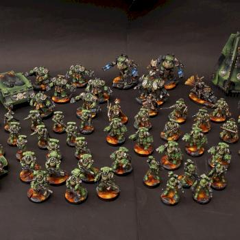 Salamanders Army by NeonForgeStudio