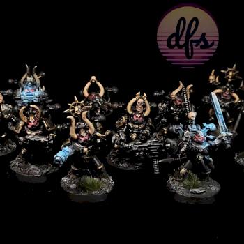 Black Legion Chaos Space Marines by mr nobody116