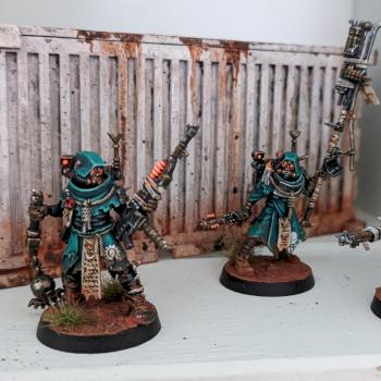 Adeptus Mechanicus Skitarii kit bash by Ian Alexander
