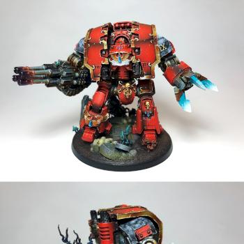Blood Angels Leviathan Dreadnought by birdsareback