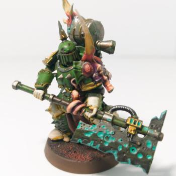 Deathguard Plague Marine by Frobafett