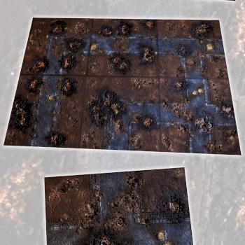 HELL CITY MODULAR 72x48 GAMEBOARD by studiolevel