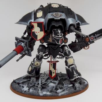 Warhammer 40k Imperial Obsidian Knight Freeblade by Daemonicon