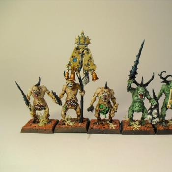 Plaguebearers of nurgle by Ismaël A