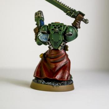 Dark Angel Space Marine (Rear View) by PsyCrow