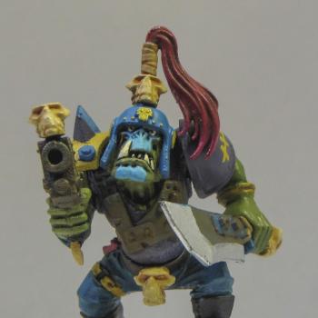 Ork 'ardboy with Grot Skull Motif by txborntxproudks