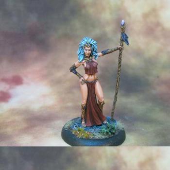 elf mage goddess by miniking
