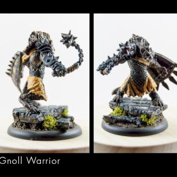 Gnoll Warrior by sketcherstud