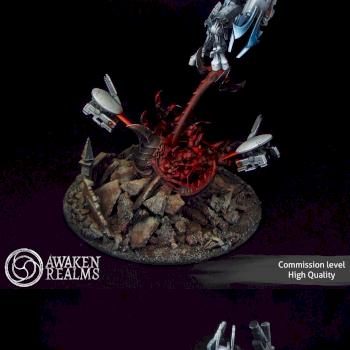 Tau XV8 Commander diorama by Awaken Realms
