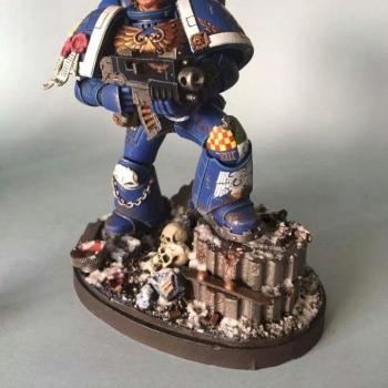Forgeworld large scale space marine by silver-fox