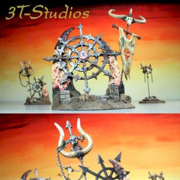Chaos Banner And Base Set by Terraformer