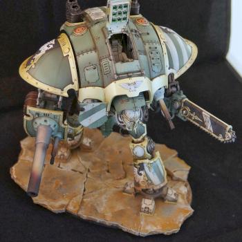 Pre Heresy Imperial Knight With Interior by 40khobbyblog