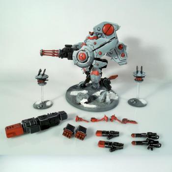 Riptide Battlesuit White by RezoAmalio