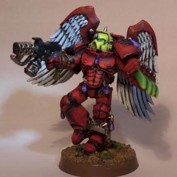 Blood Angel Sergeant by physhdude