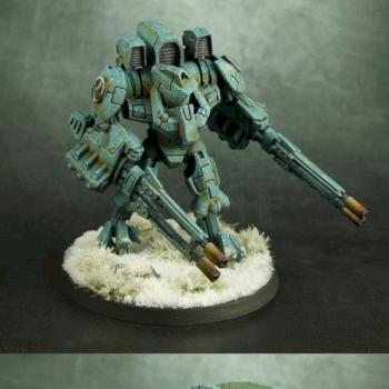 Tau XV 9 Battlesuit by Xulutec