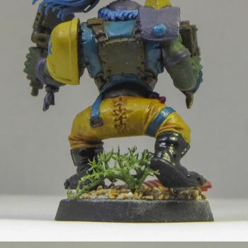 Ork 'ardboy with Chain Sword by txborntxproudks