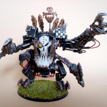 Ork Deff Dread by Lordtaku