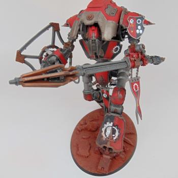 Warhammer 40k Forgeworld Imperial Knight Lancer Mecanicus Colors by Daemonicon