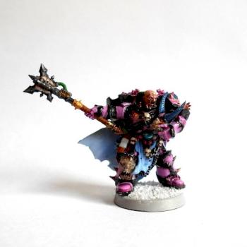 Slaanesh Chaos Space Marine Captain by saugnine
