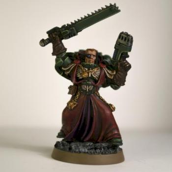 Dark Angel Space Marine by PsyCrow
