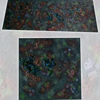 JUNGLE MODULAR 72x48 GAMEBOARD by studiolevel