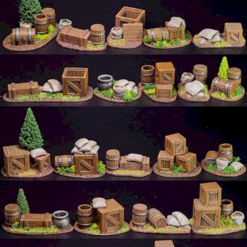 Barricades for Warhammer Fantasy , Mordheim by kasimir74