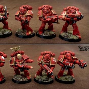 Red Seraphim Tactical Squad by Runic